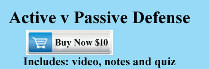 Active v Passive Defense